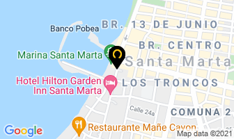 Mapa de Estiba Ltda. en Santa Marta