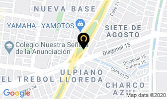 Mapa de Estibas Y Maderas D.s.m. en Cali