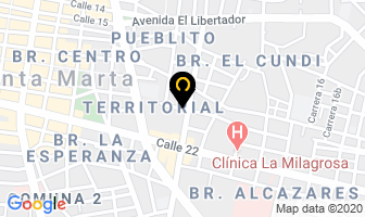 Mapa de Esticosta S.a.s. en Santa Marta