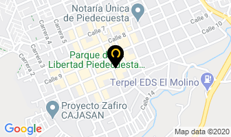 Mapa de “ Estilo Cassual ” en Piedecuesta
