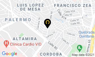 Mapa de Estilos Anginey en Medellín