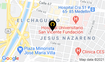 Mapa de Estopas La Gran Avenida en Medellín
