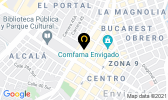 Mapa de Estrella China en Medellín