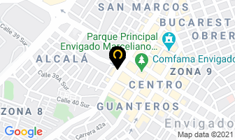 Mapa de Estrella Dorada en Medellín