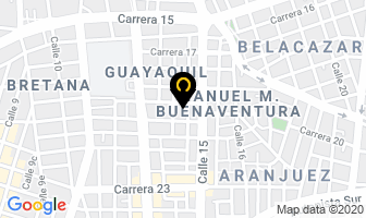 Mapa de Estrella Lubricantes en Cali