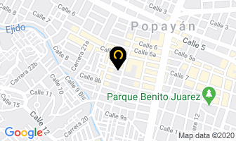 Mapa de Estrenar Mantenimiento en Popayán