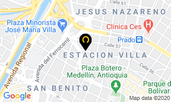 Mapa de Estructuras Armo E.u en Medellín