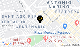 Mapa de Estructuras En Madera Secas E Inmunizadas en Bogotá D.C