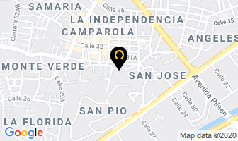 Mapa de Estructuras Metálicas J.m. en Itaguí