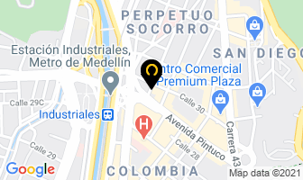 Mapa de Estructuras Y Servicios en Medellín
