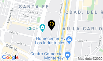 Mapa de Estructuras Y Servicios Sas en Medellín