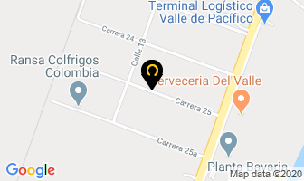 Mapa de Estrumetal S.a. en Yumbo