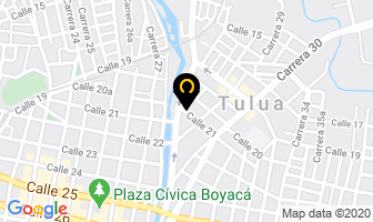 Mapa de Estuco Súper Nieve en Tulua
