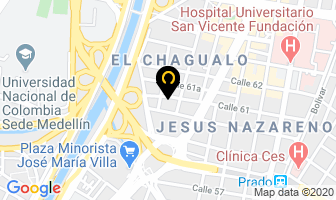 Mapa de Estucos Y Pinturas en Medellín