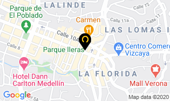 Mapa de Estudio De Grabación Igneus en Medellín