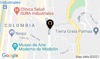 Mapa de Estudio Edoble en Medellín