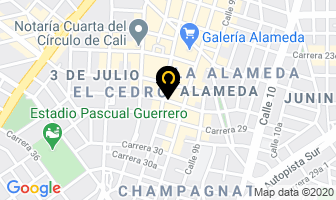 Mapa de Estudios Baja'i en Cali