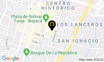Mapa de Estudios Fotográficos Bolaños en Tunja