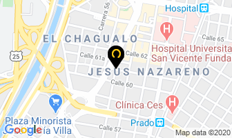 Mapa de Estugás en Medellín