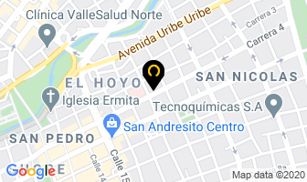 Mapa de E.t. Encuadernación La Tésis en Cali