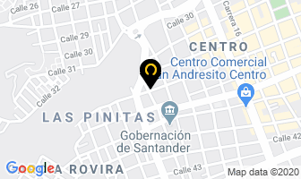 Mapa de Etec en Bucaramanga