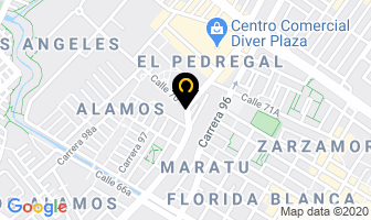 Mapa de Eticos en Bogotá D.C