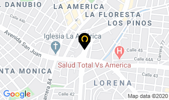 Mapa de Etiempaques en Medellín