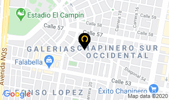 Mapa de Etiquetas E Impresos Graficos Ltda. en Bogotá D.C