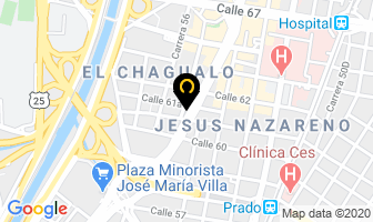 Mapa de Euro Acero en Medellín