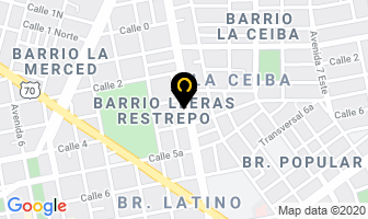 Mapa de Euro Flor´s en Cúcuta