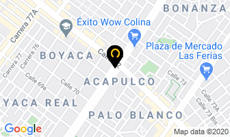 Mapa de Euro - Lacas Ltda. en Bogotá D.C