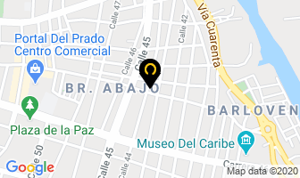 Mapa de Euro Metal en Barranquilla