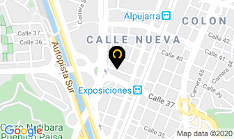 Mapa de Euro Service en Medellín