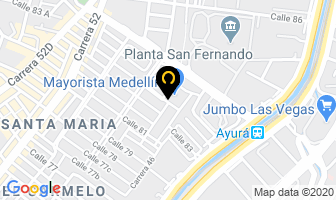 Mapa de Euro Supermercado en Itaguí
