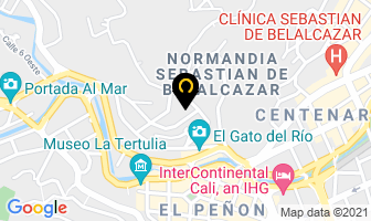 Mapa de Euro Turbo en Cali
