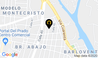 Mapa de Eurochemical en Barranquilla