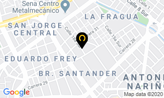 Mapa de Eurofac Ltda. en Bogotá D.C