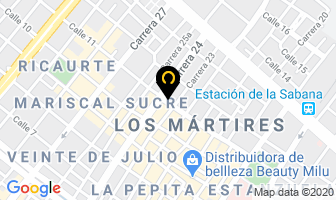 Mapa de Eurofil S.a.s. en Bogotá D.C