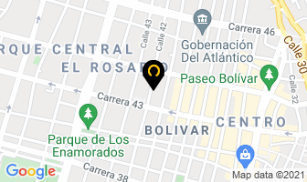 Mapa de Eurofrío Ltda. en Barranquilla