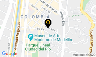 Mapa de Eurosierras en Medellín