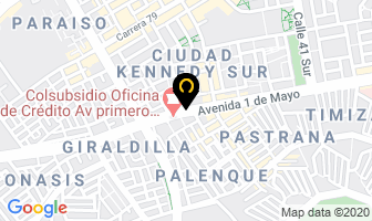 Mapa de Eusalud S.a. en Bogotá D.C