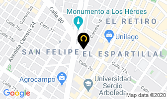 Mapa de Eustorgio Russi A    Era Dentalaser en Bogotá D.C