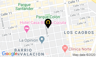 Mapa de Eventos & Sorpresas Enlatadas en Cúcuta