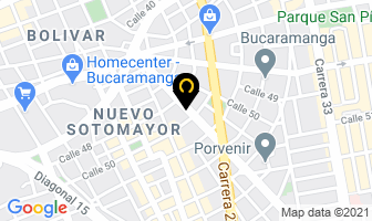 Mapa de Eventos Bucarica en Bucaramanga