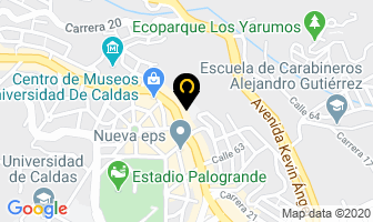Mapa de Eventos Manizales en Manizales