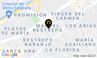 Mapa de Eventos Natural en Medellín