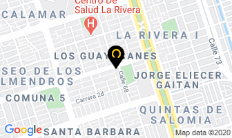 Mapa de Eventos Orion en Cali