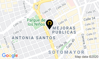 Mapa de Eventos Paraiso en Bucaramanga