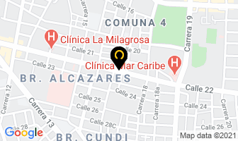 Mapa de Eventos & Servicios en Santa Marta