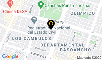 Mapa de Eventos Y Banquetes Ipus. en Cali